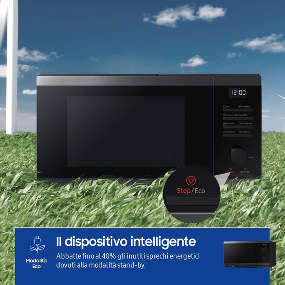 "SAMSUNG - Forno microonde MG23DG4524CGE1-Nero"