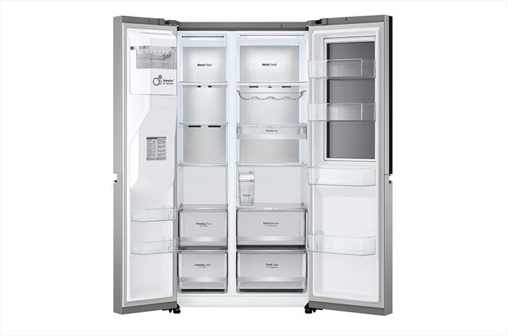 Immagine del prodotto LG - Frigorifero side by side GSXV91PZAE Classe E-Inox