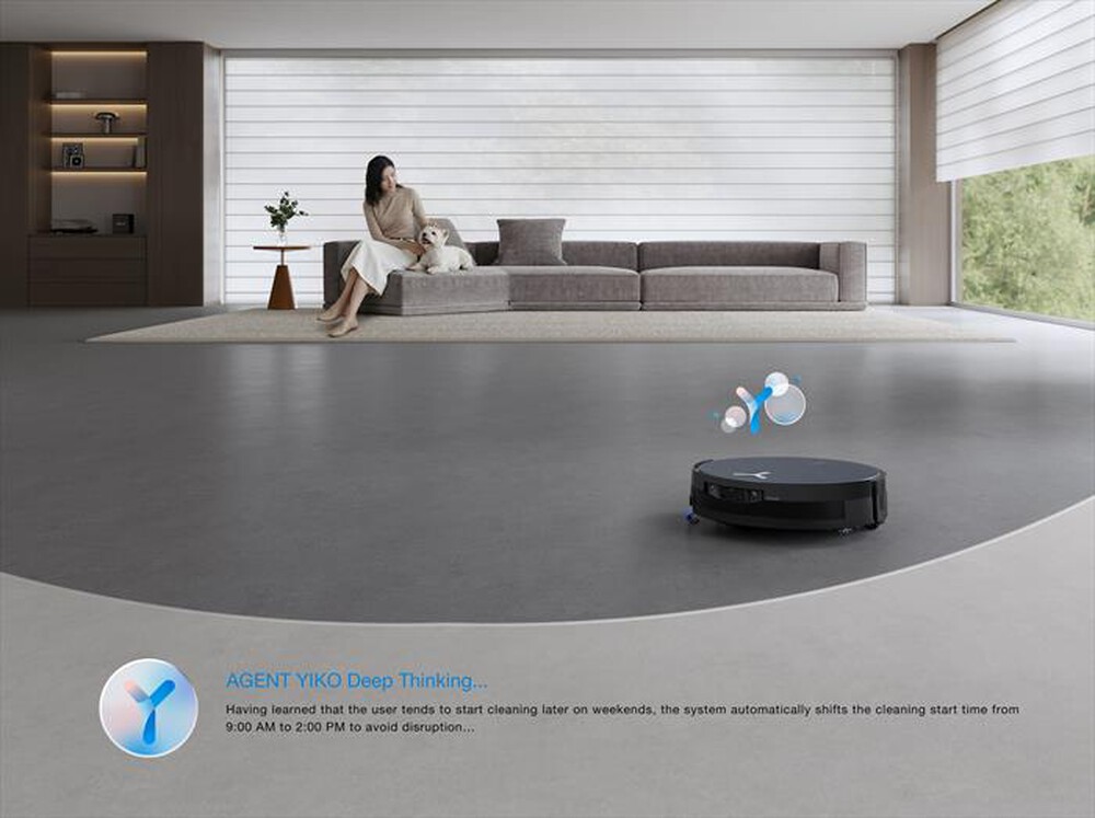 Immagine del prodotto ECOVACS - Robot aspirapolvere DEEBOT X12 OMNICYCLONE-Nero