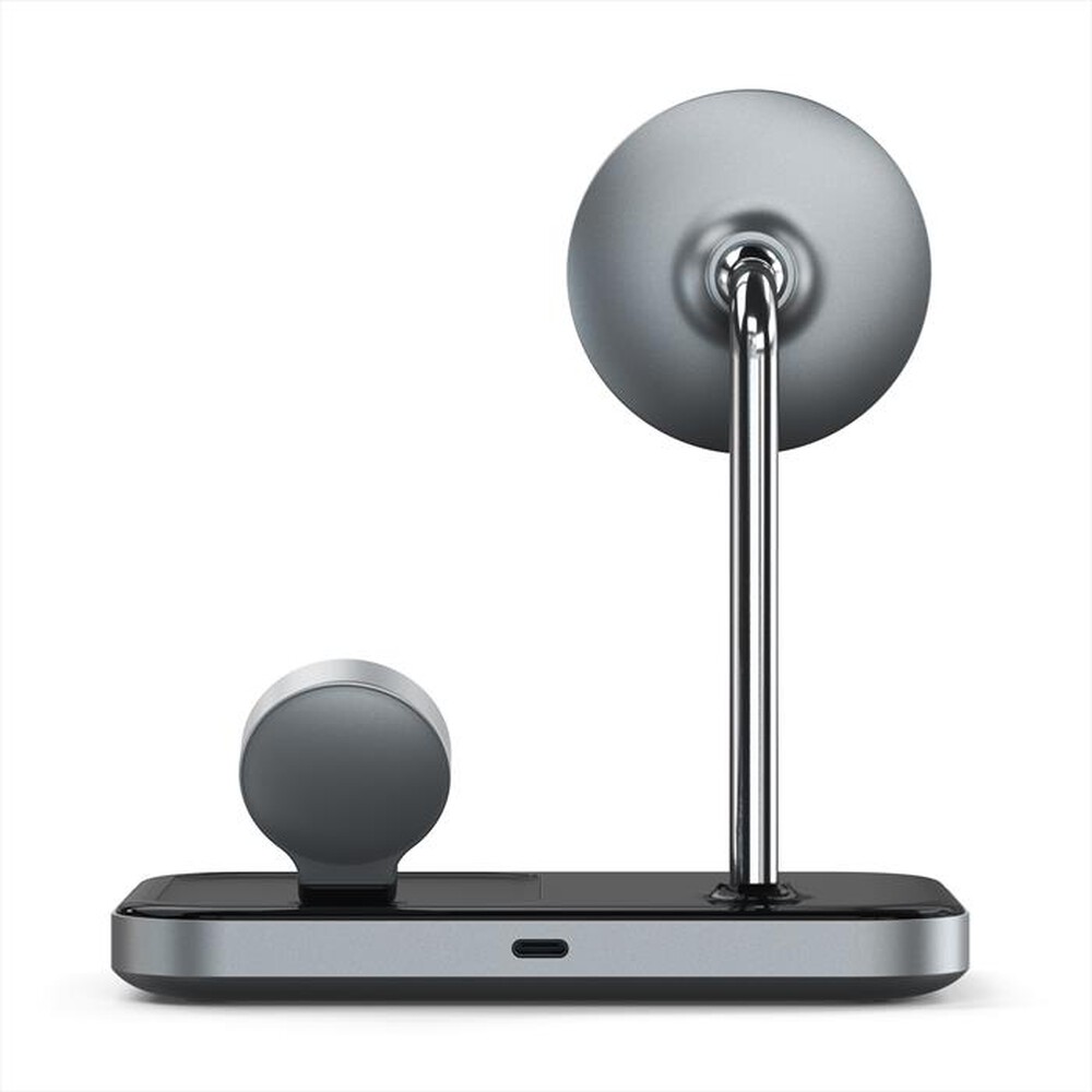"SATECHI - STAND DI RICARICA WIRELESS 3IN1-grigio"
