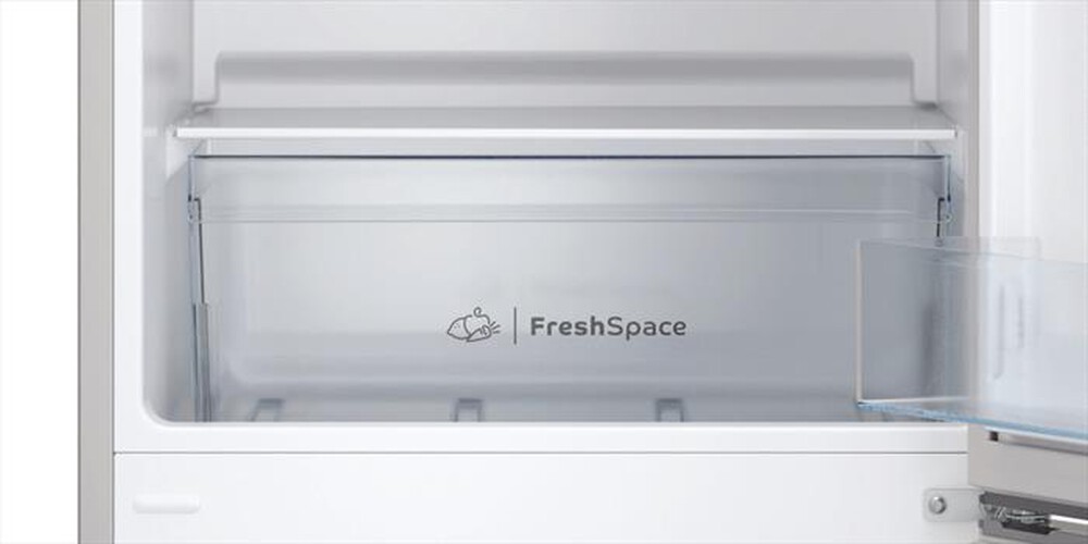 "INDESIT - Frigorifero combinato IB55 532 X Classe E 229 lt-Stainless steel"