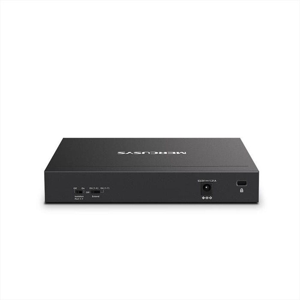 Immagine del prodotto MERCUSYS - 8-PORT GIGABIT DESKTOP SWITCH WITH  4-PORT POE+-nero