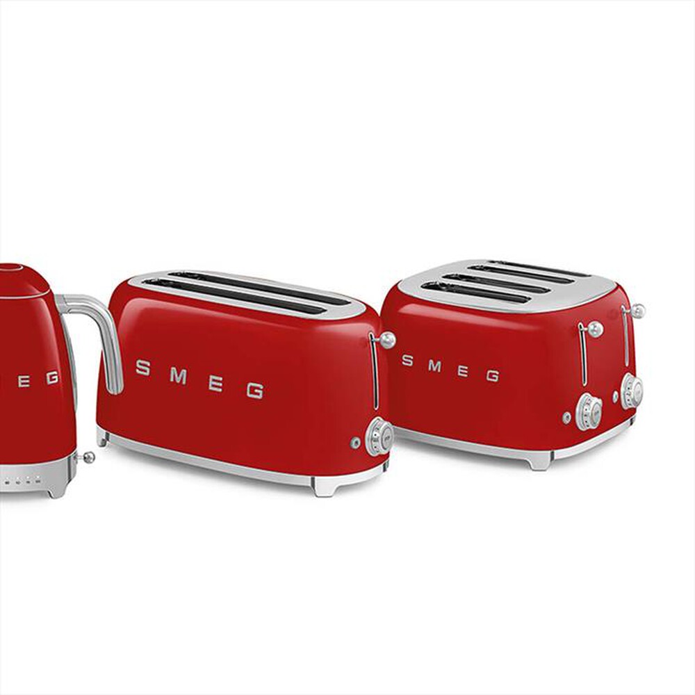 "SMEG - Tostapane 50's Style 2x4 fette – TSF02RDEU-rosso"