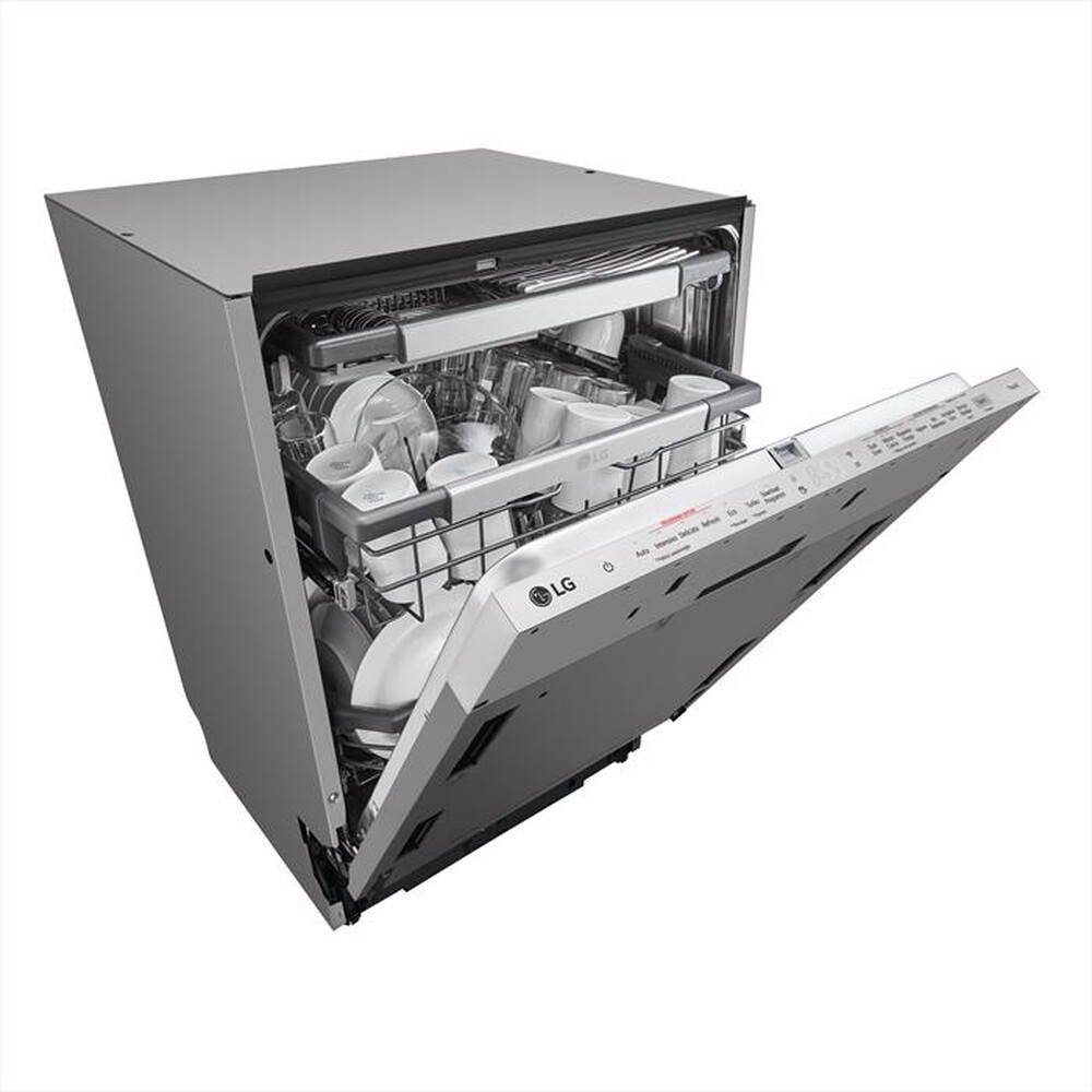 "LG - Lavastoviglie QUADWASH DB475TXS Classe A 14coperti-Acciaio"