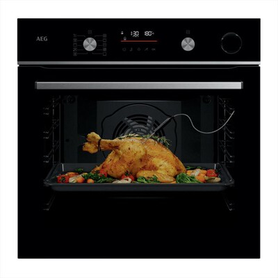 AEG - Forno incasso elettrico GR6PB53FSB Classe A+-Inox antimpronta