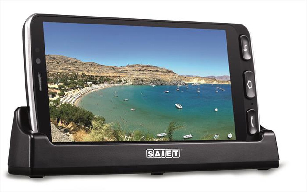Immagine del prodotto SAIET - Smart Senior STS550 GLASS+COVER Kit-Nero