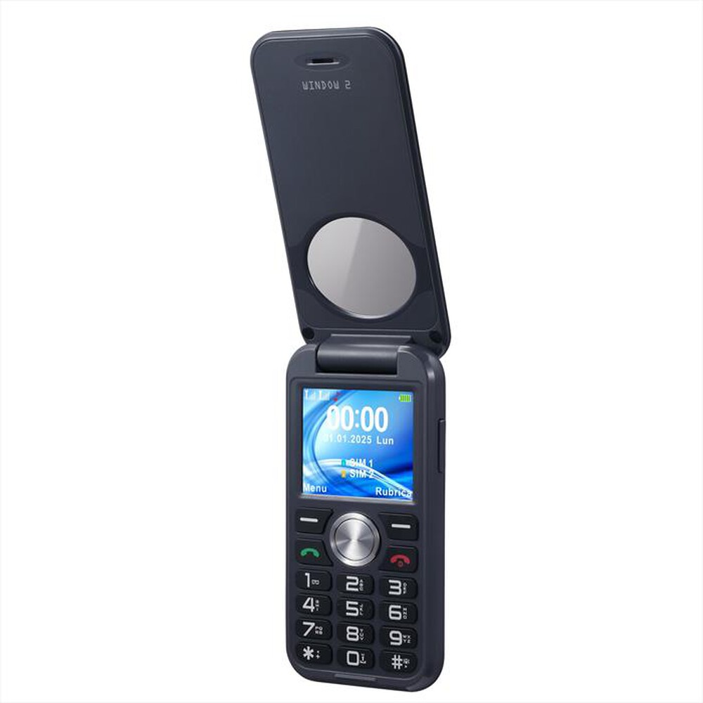 Immagine del prodotto BRONDI - Cellulare WINDOW 2-BLACK METAL