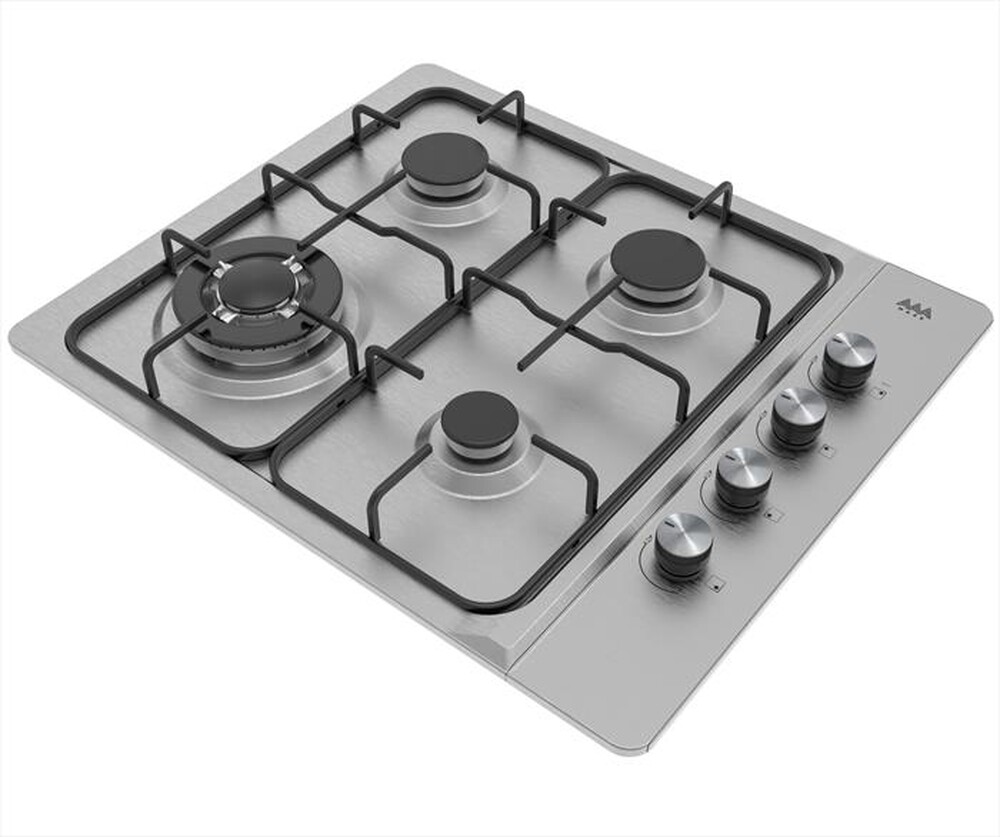 "AAAMAZE - Piano cottura a gas AMGH60L43 59 cm-Inox"