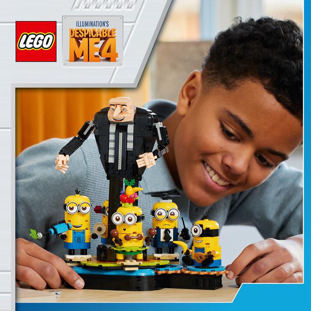 Immagine del prodotto LEGO - CATTIVISSIMO ME Gru e Minions in mattoncini 75582