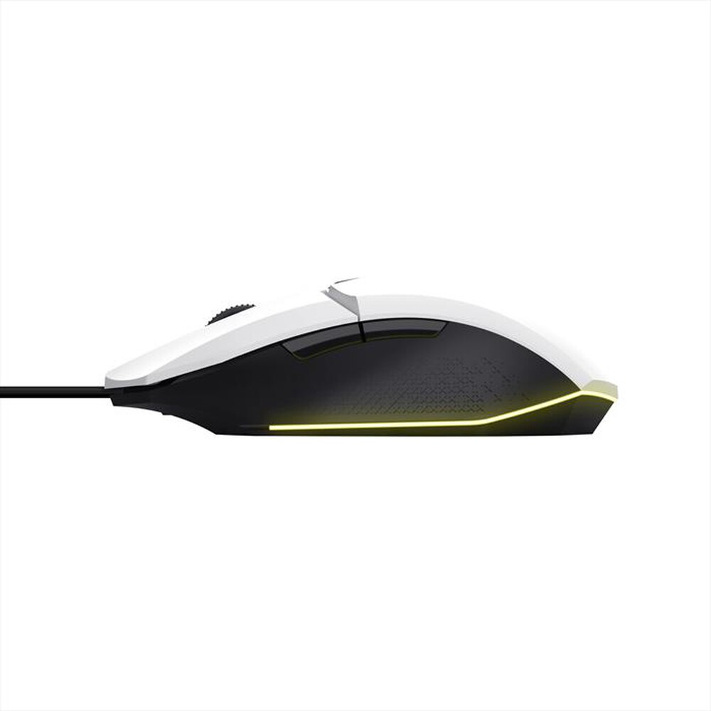 "TRUST - GXT109W FELOX GAMING MOUSE-White/Black"
