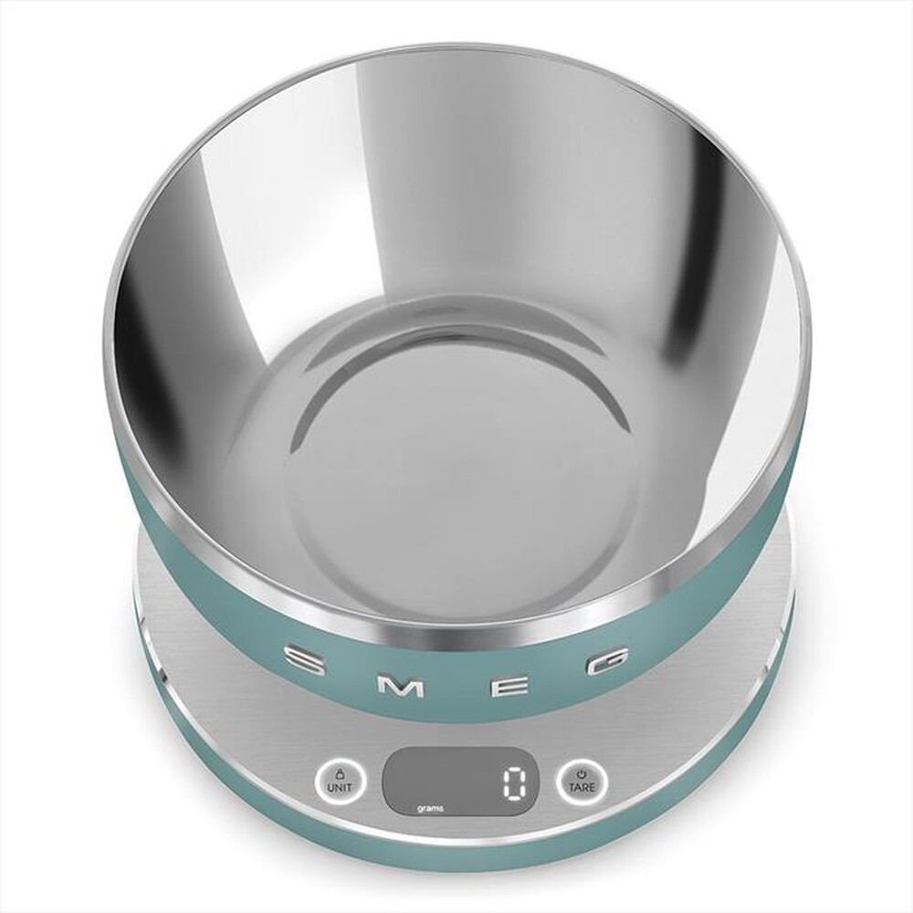 "SMEG - Bilancia da cucina Linea Collezione KSC01EGMWW-Verde Smeraldo Opaco"