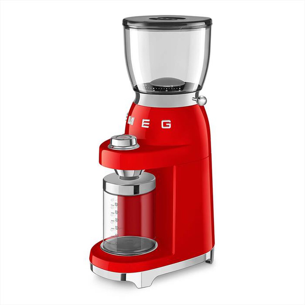 "SMEG - Macinacaffè 50's Style – CGF01RDEU-Rosso"