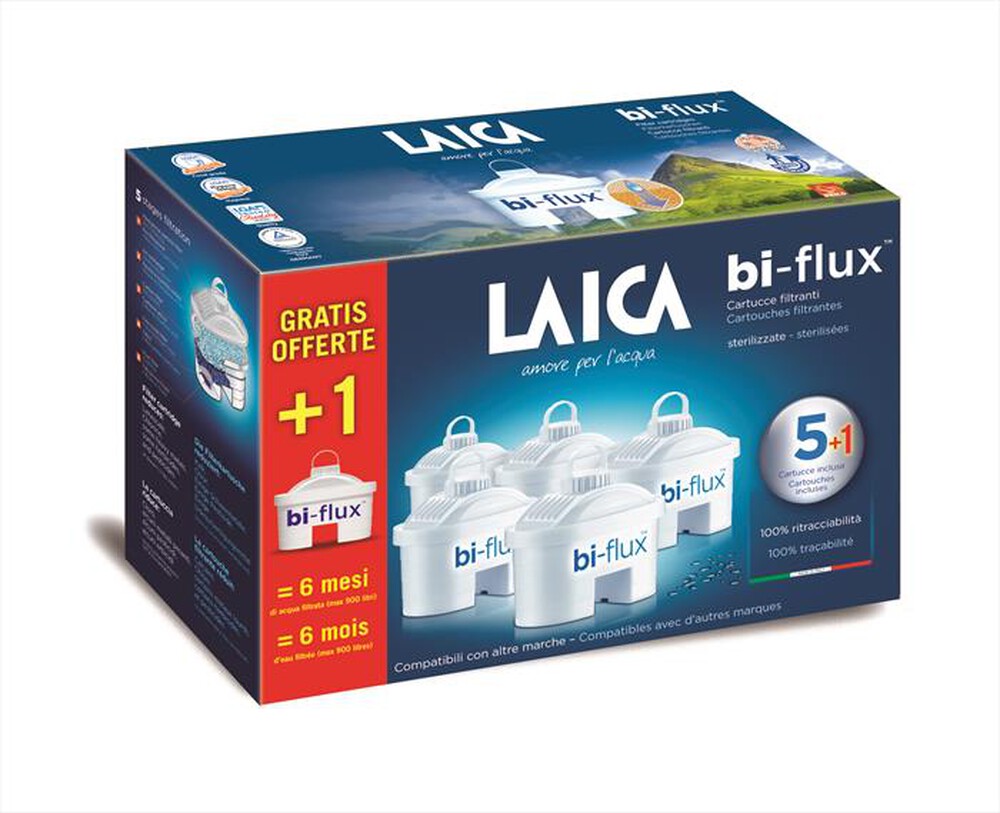 "LAICA - F6S 5+1 Filtri Bi-Flux"