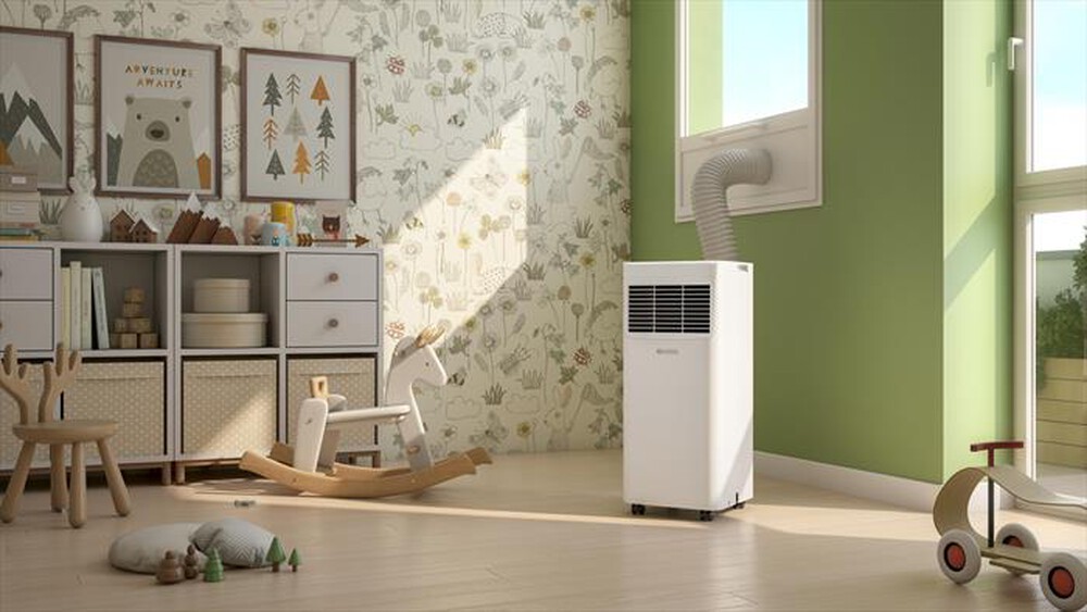 "OLIMPIA SPLENDID - Condizionatore monoblocco DOLCECLIMA COMPACT 8 SC-Bianco"