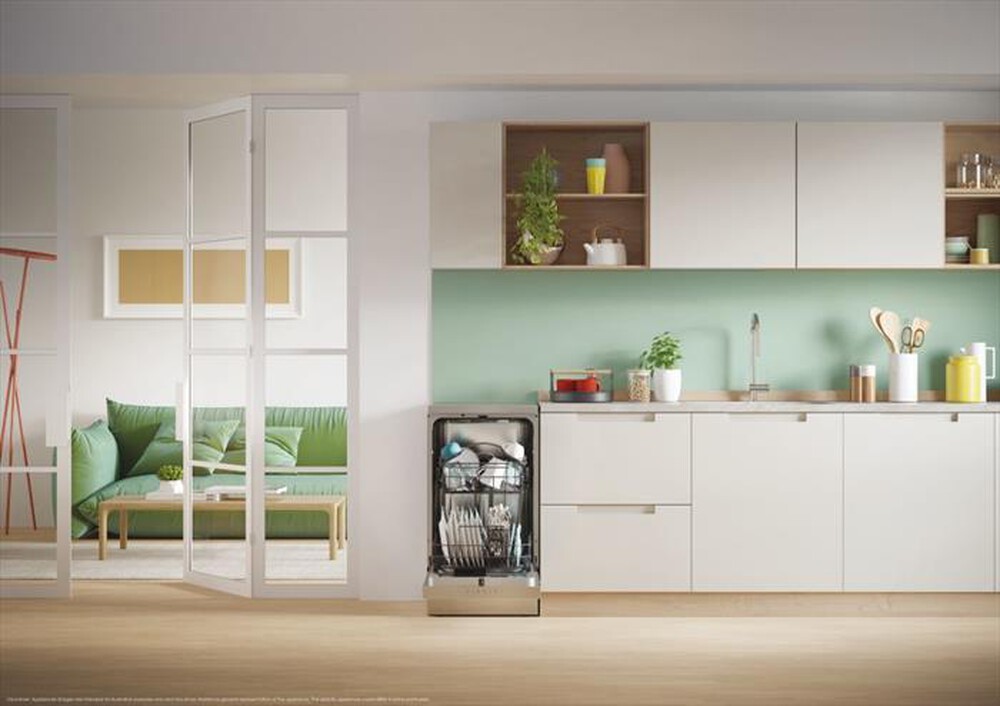 "CANDY - Lavastoviglie CF0C7SB0FX Classe C 10 coperti-Acciaio inossidabile"