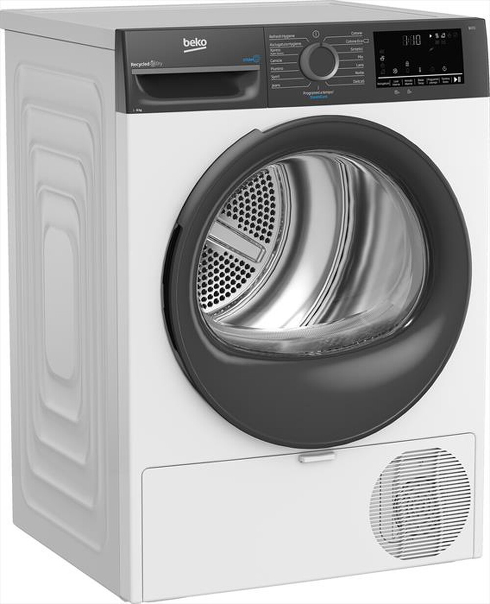 "BEKO - Asciugatrice BMEUT481SAI 8 Kg Classe A+++-Grey,White"
