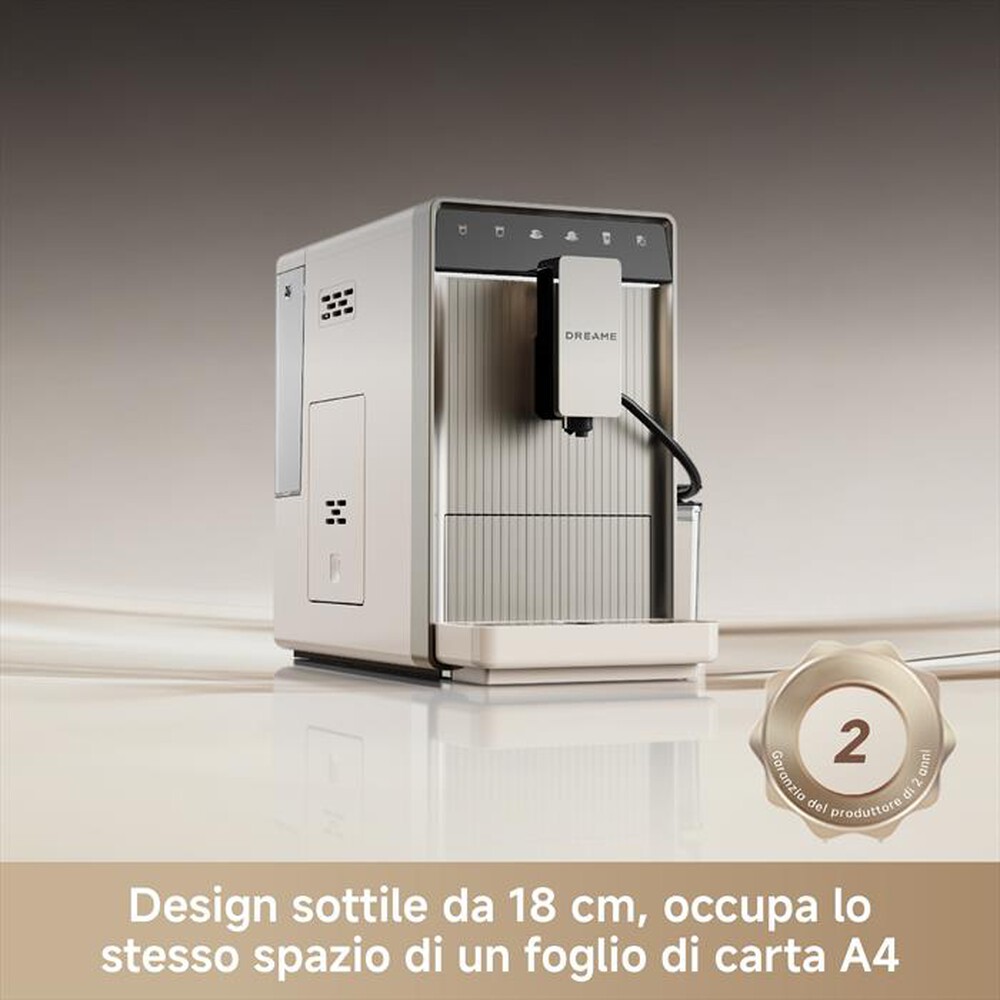 Immagine del prodotto DREAME - Macchina da caff&egrave; automatica ECCELUXE SLIMVIM-Bianco