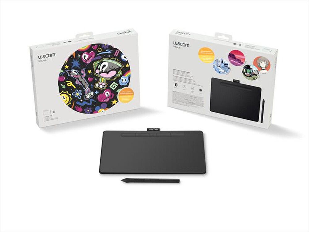 "WACOM - INTUOS MEDIUM BLUETOOTH BLACK-Nero"