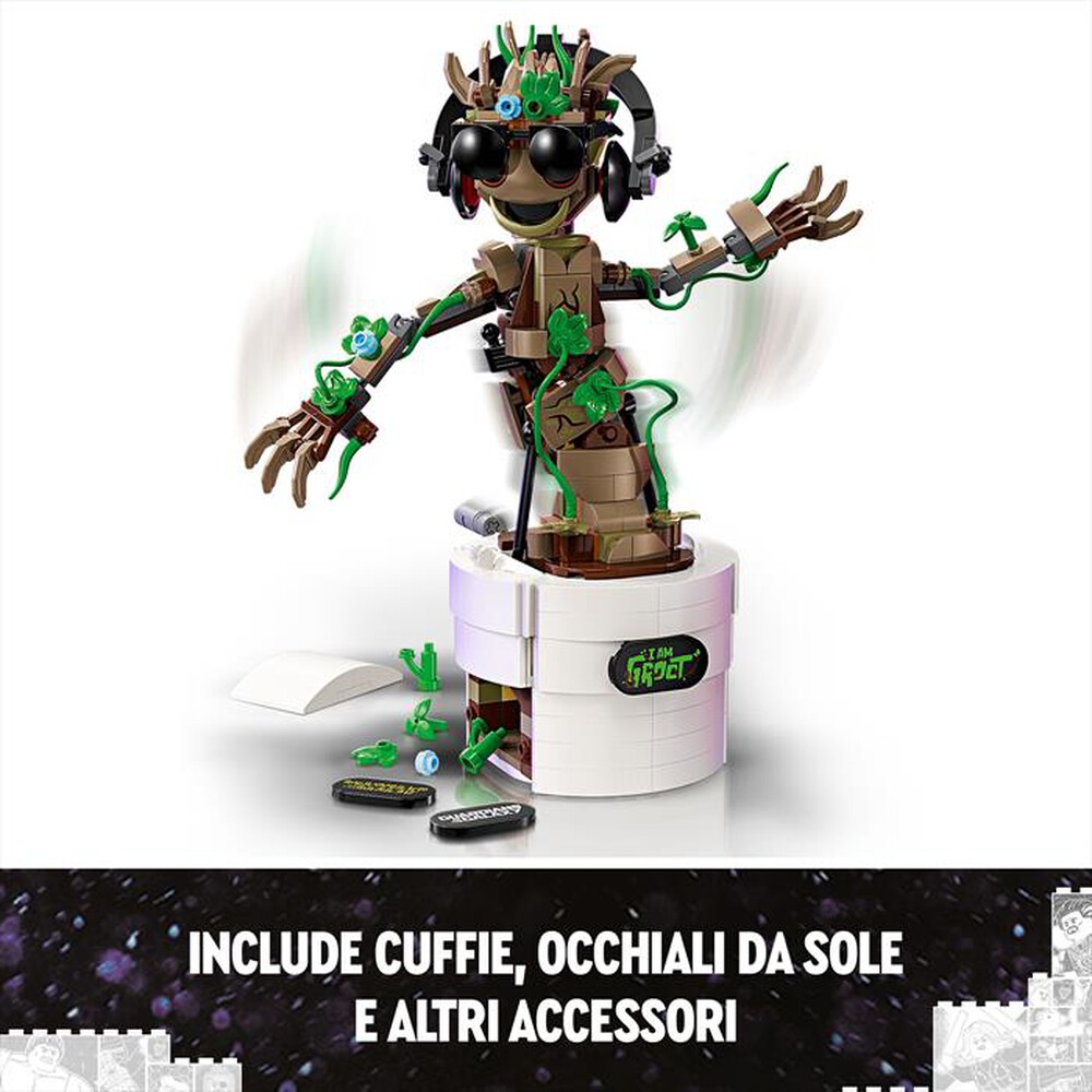 Immagine del prodotto LEGO - SUPER HEROES MARVEL Groot ballerino 76297