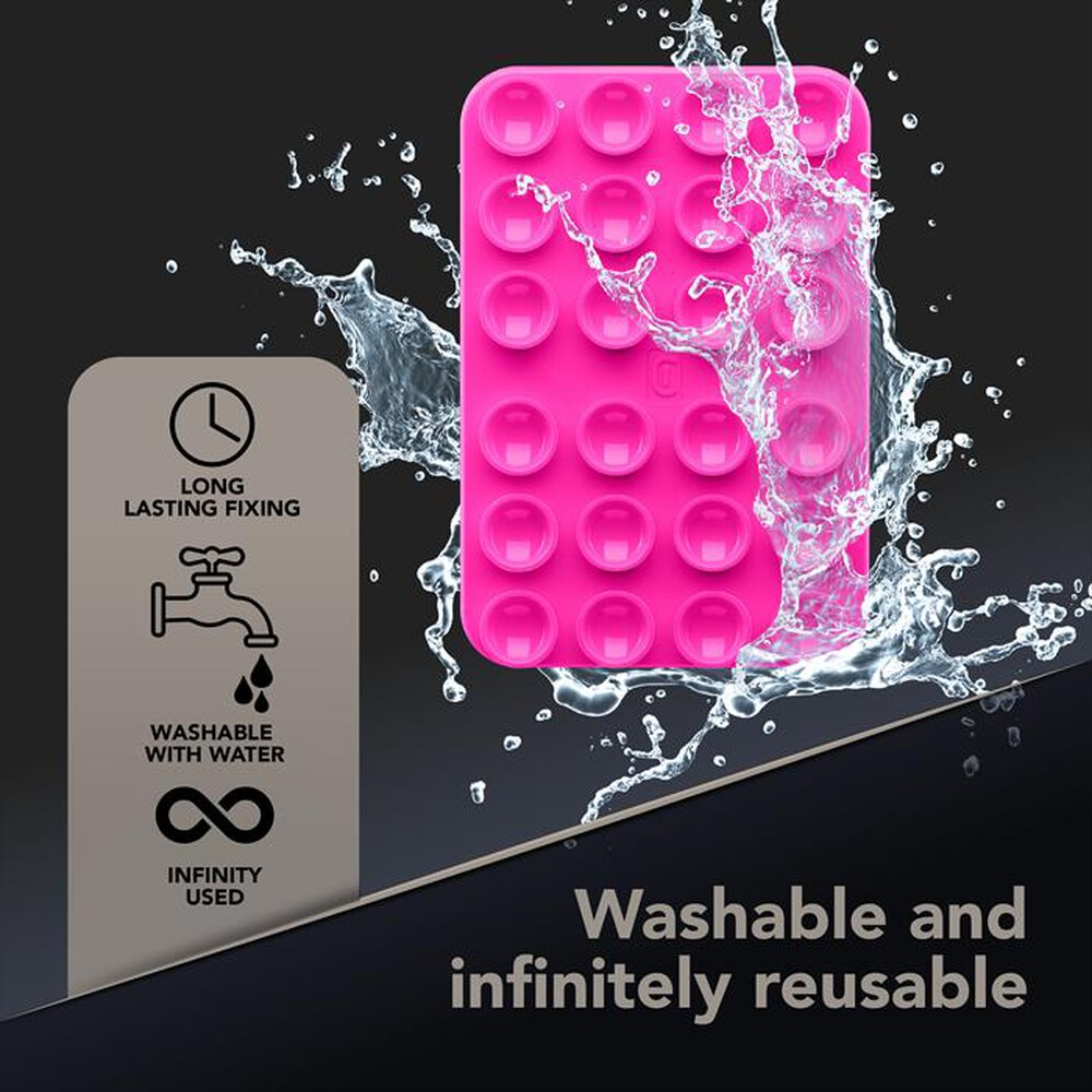 Immagine del prodotto CELLULARLINE - Supporto universale con ventosa BUBBLE MAG MAGSAFE-Rosa