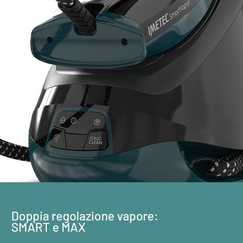 Immagine del prodotto IMETEC - Sistema stirante SMARTVAPOR-Nero/Verde ottanio