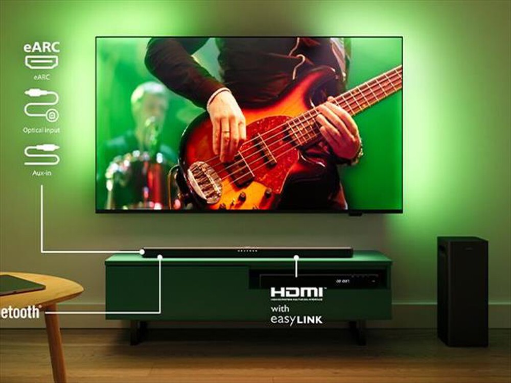 "PHILIPS - Soundbar TAB6309/10-BLACK"