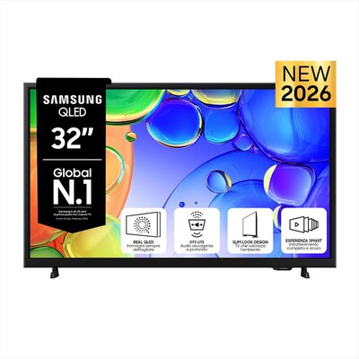 SAMSUNG - Smart TV QLED 4K 32" QE32Q5FAAUXZT-Black