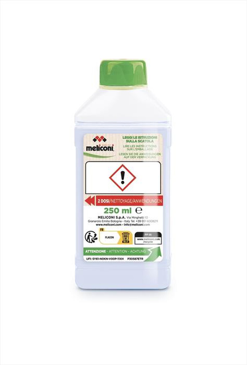 "MELICONI - DECALCIFICANTE ECO 2 IN 1-Astuccio contenente 2 flaconi"