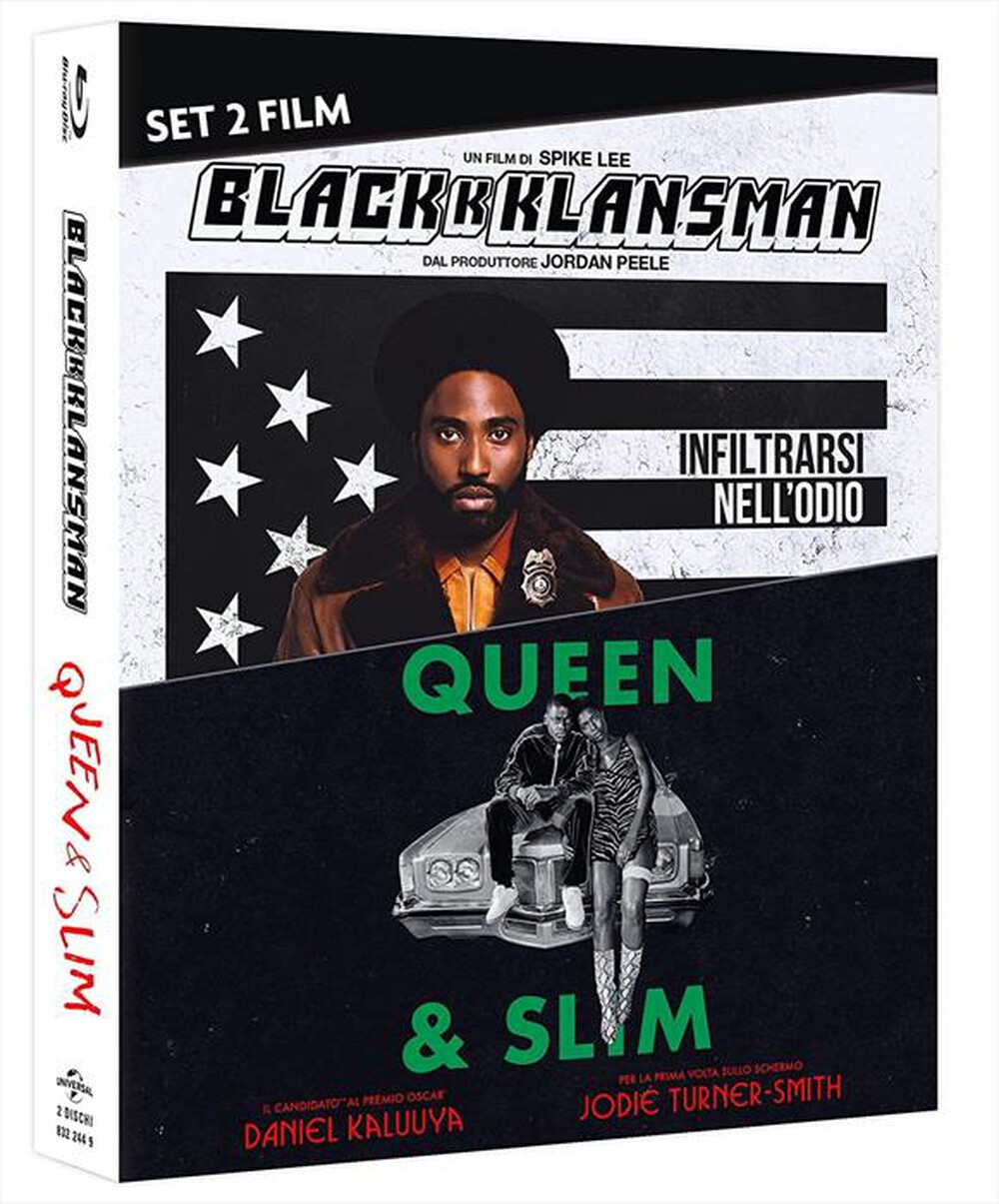 "UNIVERSAL PICTURES - Blackkklansman / Queen & Slim (2 Blu-Ray)"