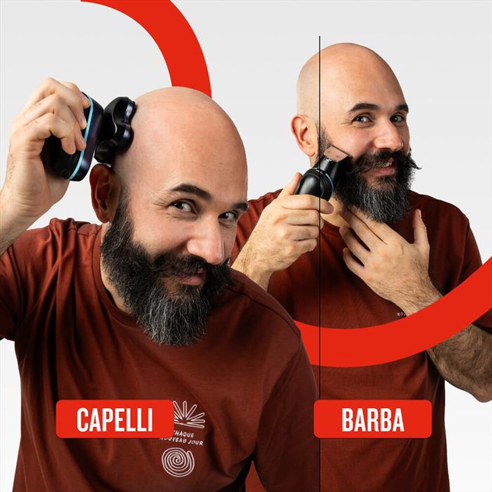 Immagine del prodotto REMINGTON - Balder Head & Beard Rasoio per la Testa XR8000-Nero/Blu