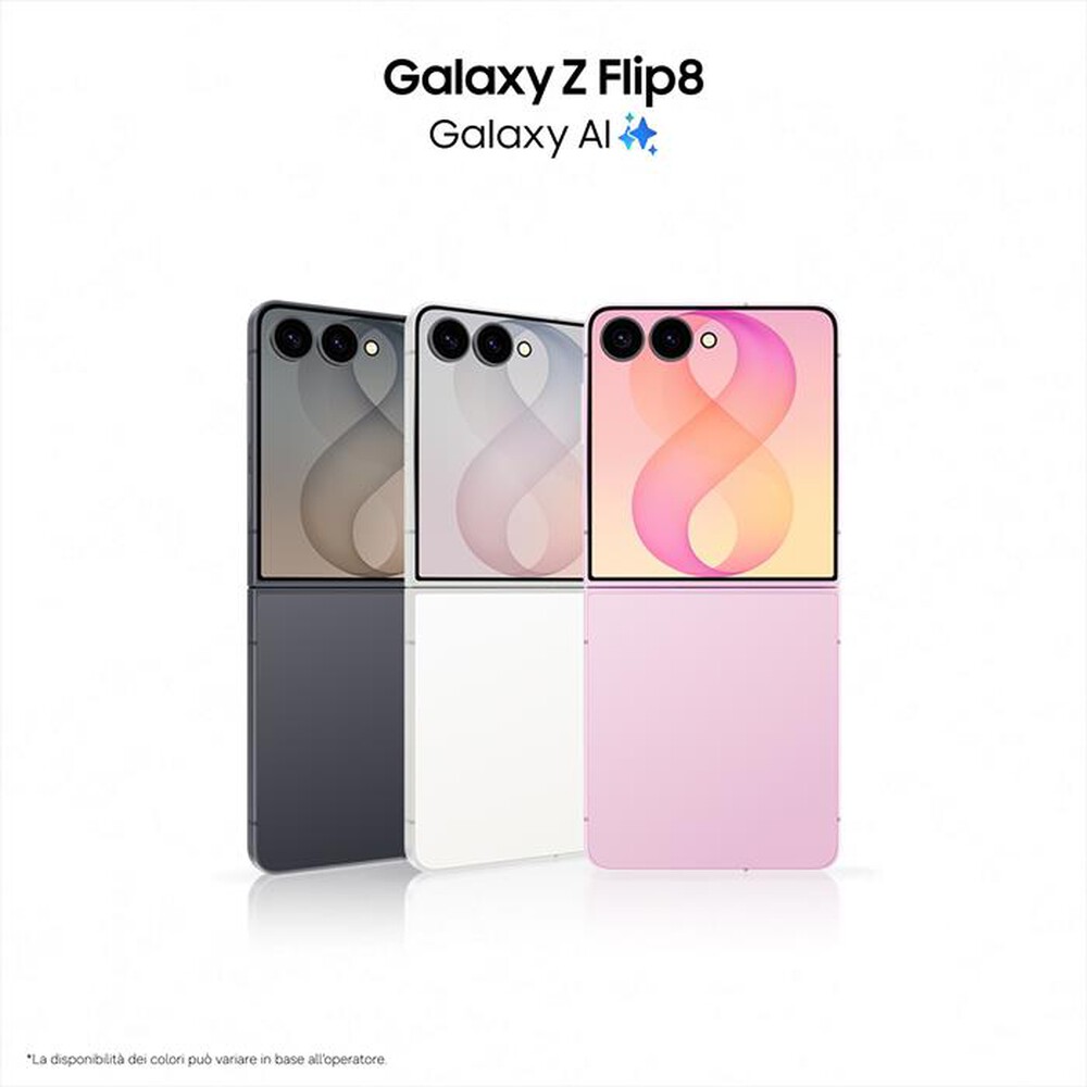 Immagine del prodotto SAMSUNG - Galaxy Z Flip8 12+512GB-Pink