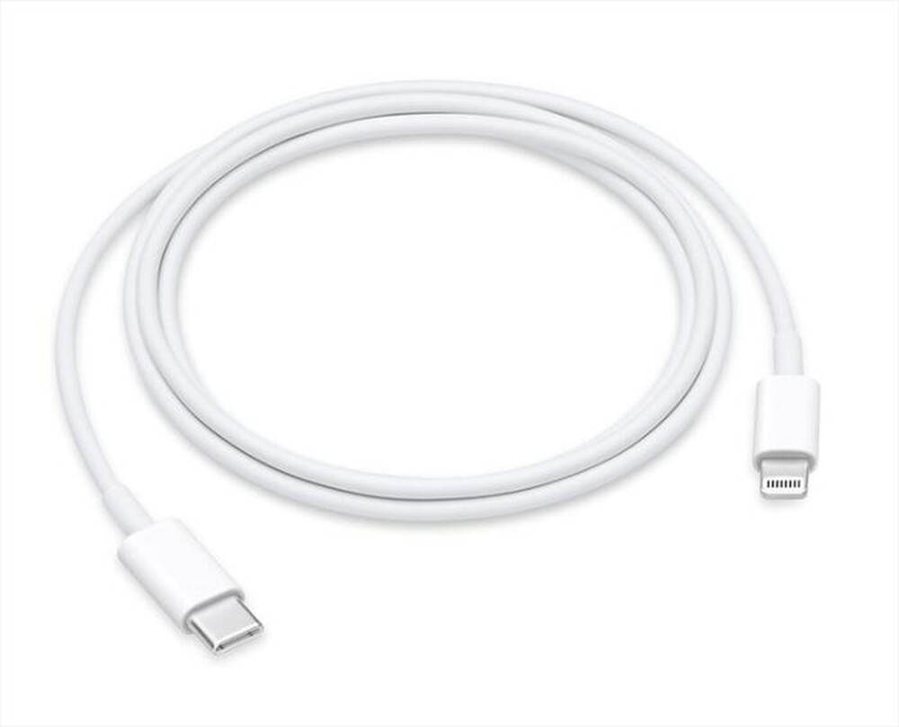 "APPLE - Cavo da USB-C a Lightning (1 m)-Bianco"