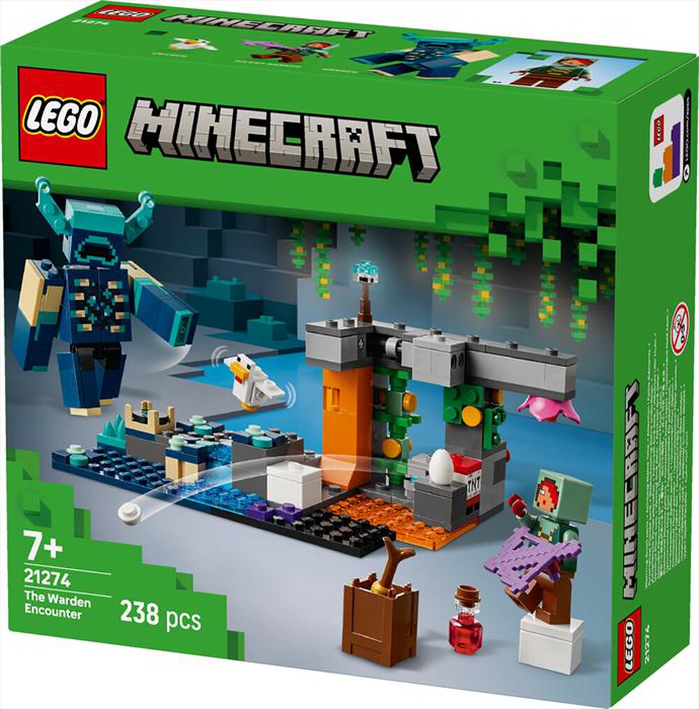 "LEGO - MINECRAFT L’incontro con il Sorvegliante - 21274"