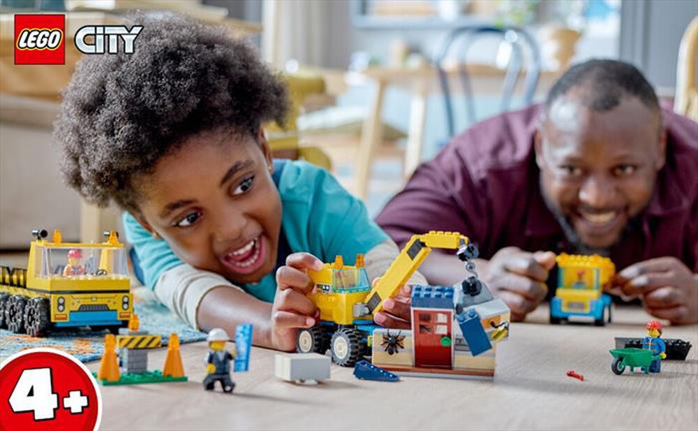 Immagine del prodotto LEGO - CITY GREAT VEHICLES Camion da cantiere e gru 60391