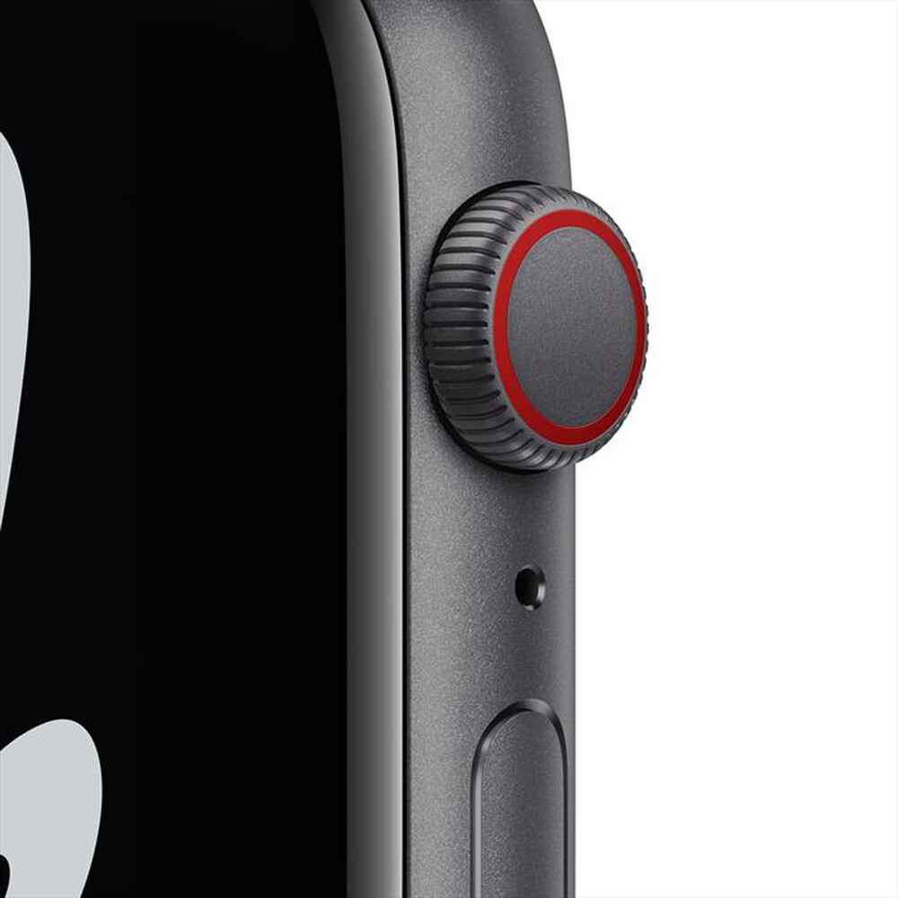 Immagine del prodotto APPLE - Watch NIKE SE GPS+Cellular 44mm Alluminio-Scuro Sport Antracite/Nero