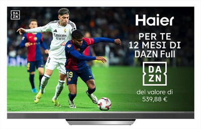 HAIER - Smart TV MINI LED UHD 4K 65" H65M95EUX 144Hz-Nero