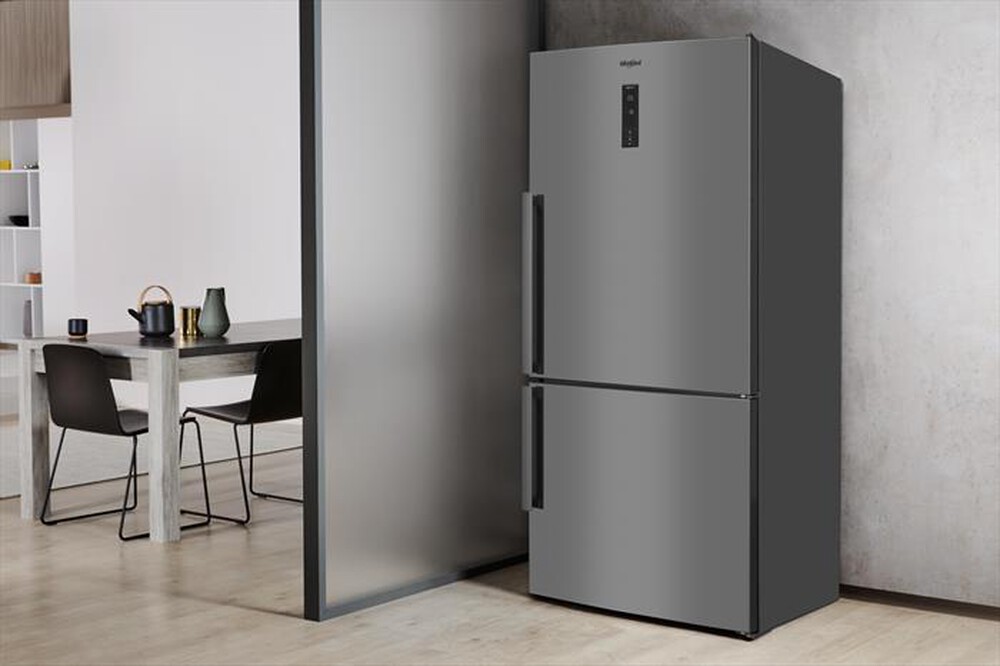 "WHIRLPOOL - Frigorifero combinato W84BE 72 X 2 N Classe E"