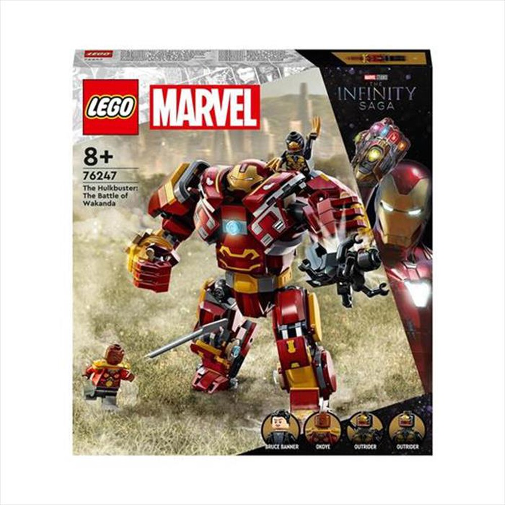 "LEGO - MARVEL HULKBUSTER: LA BATTAGLIA DI WAKANDA - 76247-Multicolore"