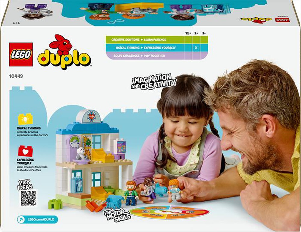 Immagine del prodotto LEGO - DUPLO Prime esperienze: visita dal dottore 10449