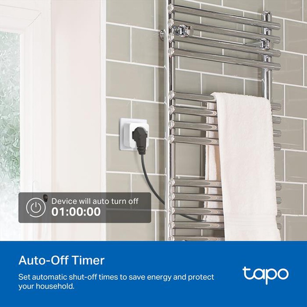 "TP-LINK - PRESA SMART WI-FI , ITALIAN SOCKET +ENERGY MONITOR"