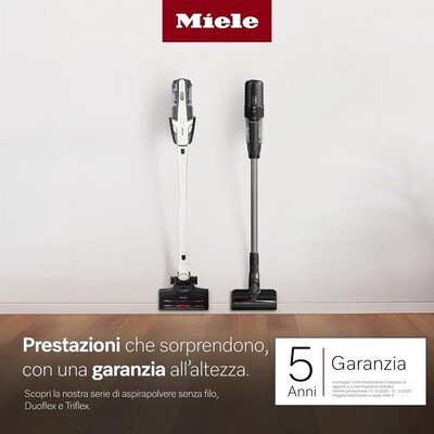 MIELE - Scopa elettrica DUOFLEX HX1 CAT & DOG-Nero