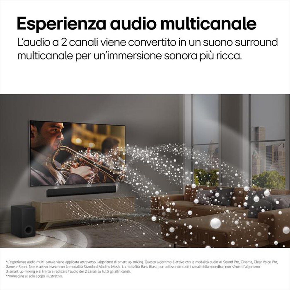 Immagine del prodotto LG - Soundbar SG10TY-Satin Silver