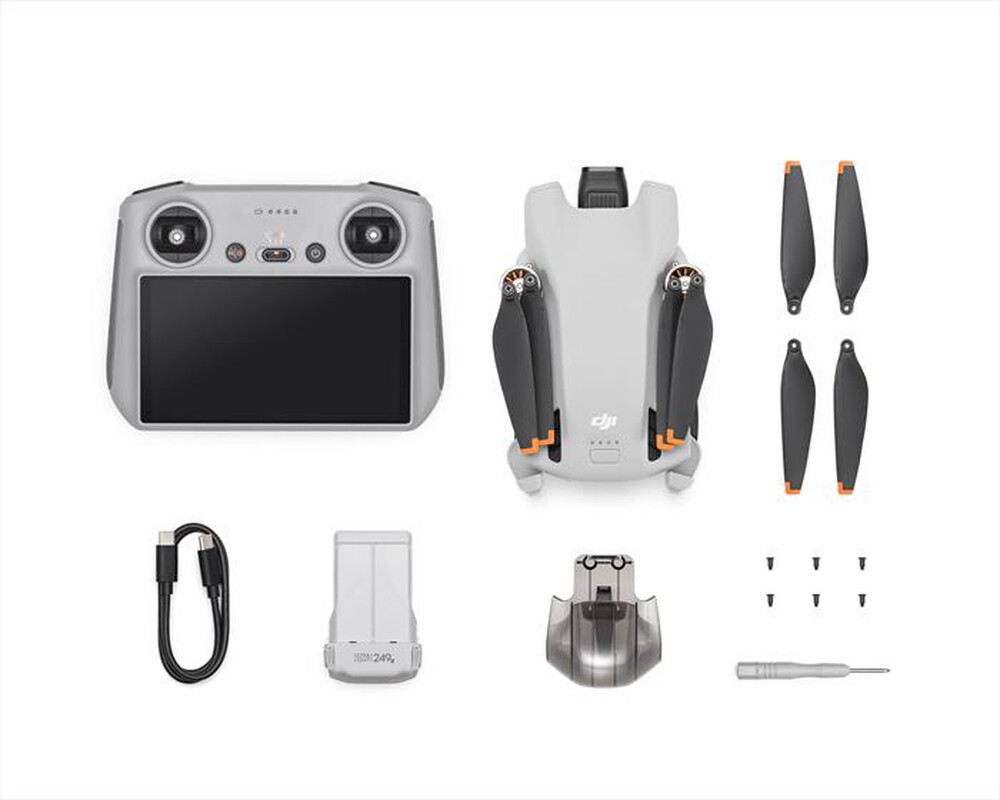 "DJI - Drone MINI 3 CON RC-Grigio"