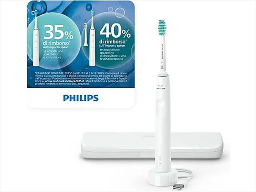 Immagine del prodotto PHILIPS - Spazzolino elettrico HX3673/13-Bianco