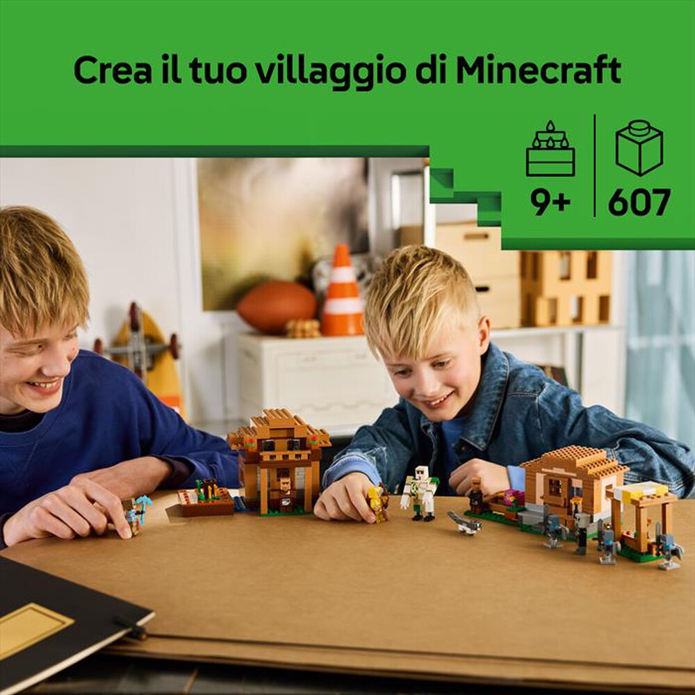 Immagine del prodotto LEGO - MINECRAFT Attacco villaggio dell&rsquo;Evocatore - 21596