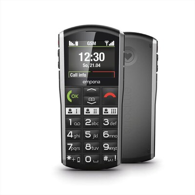 EMPORIA - Bar phone SIMPLICITY-nero