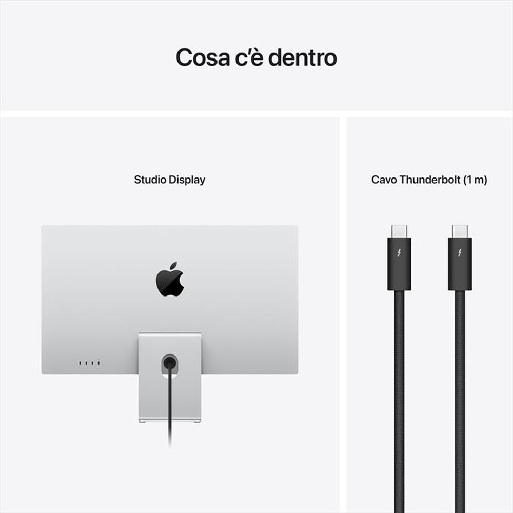 "APPLE - STUDIO DISPLAY - INCLINAZIONE REGOLABILE-Vetro standard"