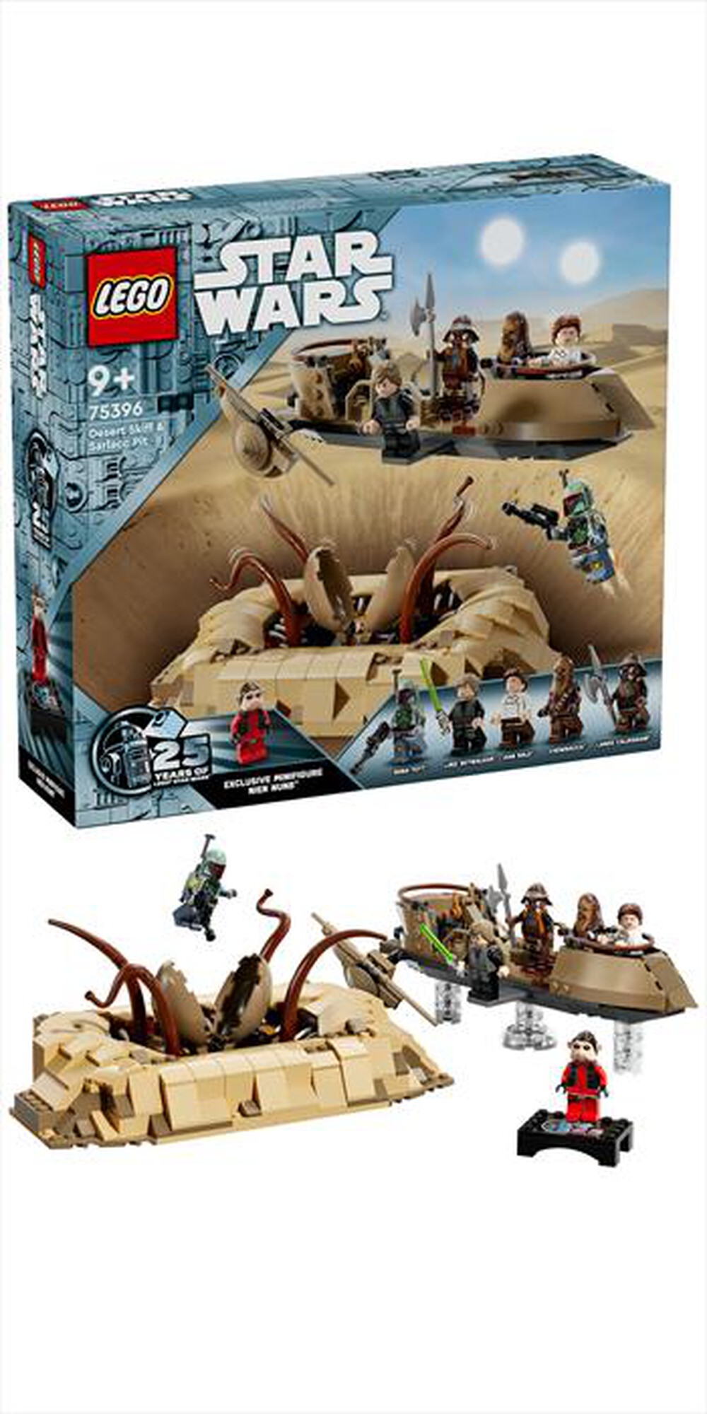 Immagine del prodotto LEGO - STAR WARS Skiff del deserto e Fossa Sarlacc 75396