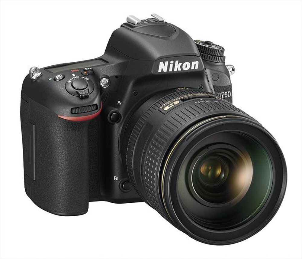 "NIKON - D750 + Nikkor 24-120 f4/G EDVR + Lexar SD 400x 8GB-Black"