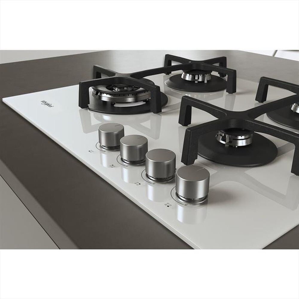 "WHIRLPOOL - Piano cottura a gas ELEMENTS GOA 6423/WH 59cm-Bianco"